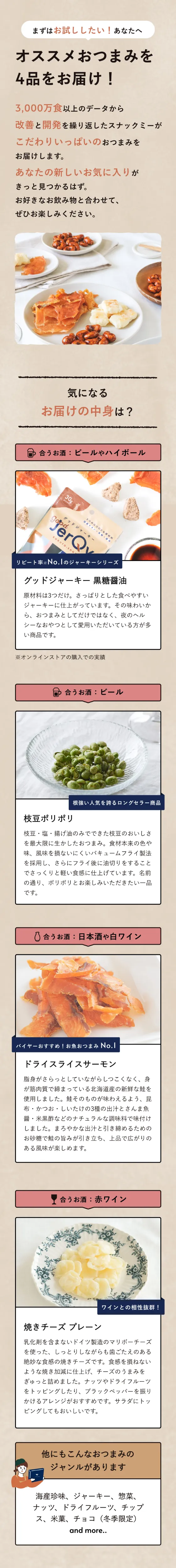 スナックミーのおつまみBOX